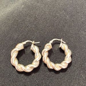 Sterling Silver Hoops